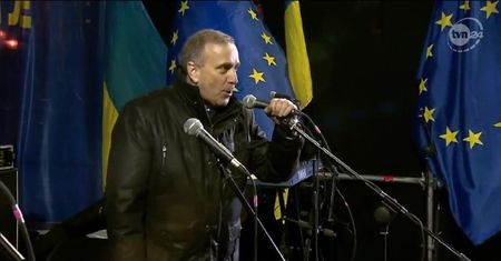 Grzegorz Schetyna na Ukrainie
