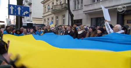 Ukraińcy demonstrowali w Polsce