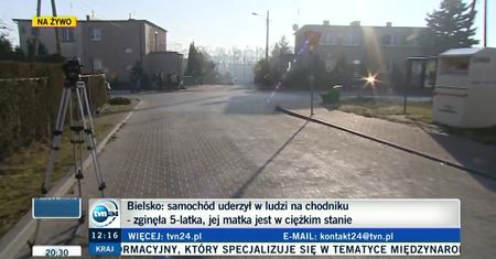 Dziewczynka zginęła witając Nowy Rok