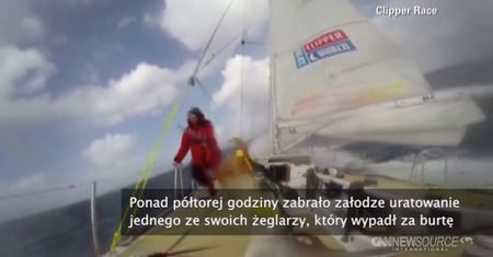 Żeglarz wypadł za burtę podczas regat