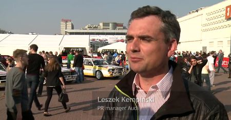 Zlot Audi Quattro w Poznaniu