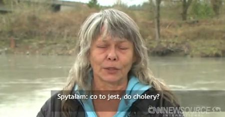 Przeżyła zejście lawiny błotnej