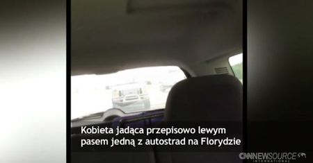 Pokazał środkowy palec i wypadł z drogi