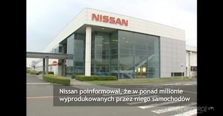 Wadliwe poduszki powietrzne w Nissanie