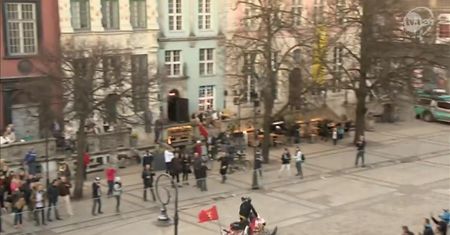 Wypadek na Nowym Targu w Gdańsku