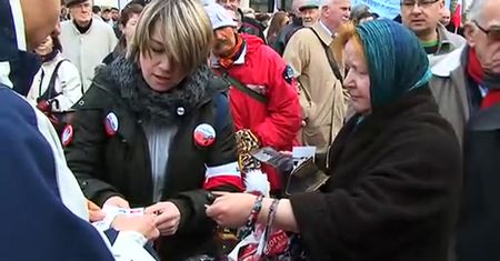 Uroczystości przed Pałacem Prezydenckim