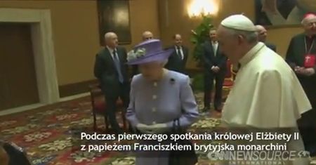 Nietypowy prezent Elżbiety II dla papieża