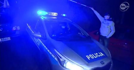 Mężczyzna groził wysadzeniem domu.