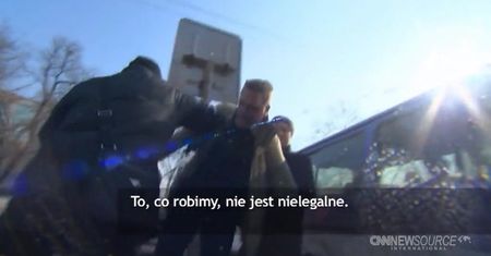 Chińska policja zaatakowała ekipę CNN