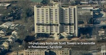 USA: Wysadzili olbrzymi wieżowiec