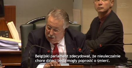 Belgowie zalegalizowali eutanazję dzieci