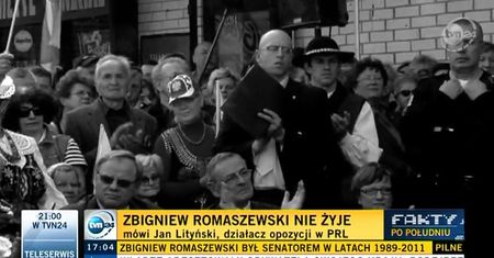 Jan Lityński o współpracy ze Zbigniewem Romaszewskim