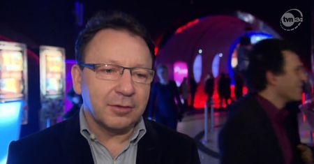 Zamachowski nie mógł się skupić na wywiadzie