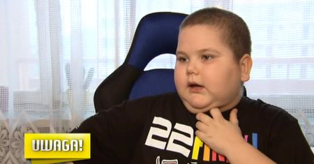 10-latek z WOŚP: Chcą ze mnie zrobić małpę telewizyjną