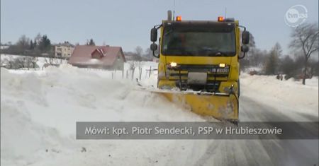 Pożar  w województwie lubelskim