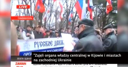 Demonstracje na Krymie