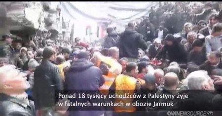 Katastrofalne warunki życia Palestyńczyków