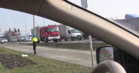 W Gdańsku spłonął autobus miejski