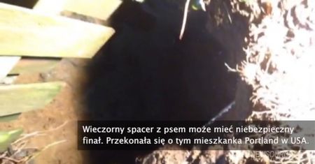 USA: Kobieta wpadła do 6-metrowej dziury w ziemi
