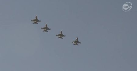 Amerykańskie F-16 wylądowały w Łasku