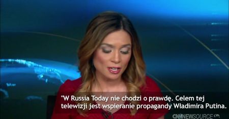 Dziennikarka Russia Today rzuciła pracę
