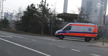 Wypadek w elektrowni w Koninie