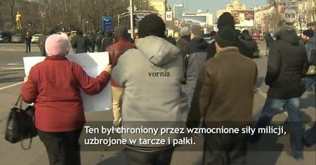 Demonstracje w w Doniecku