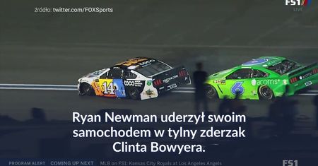 #dziejesiewsporcie: bójka na torze w USA