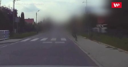 Nagle skręciła na pasy. W aucie aż poszła szyba