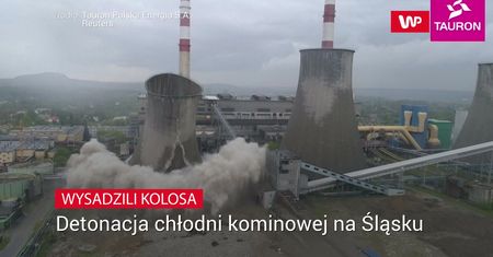 Potężne bum. Nagranie z Będzina