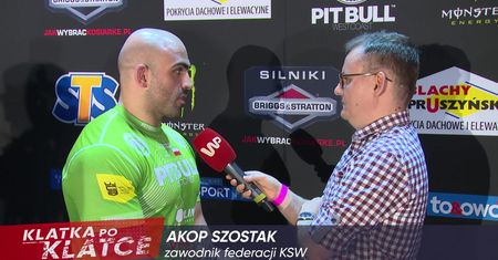 KSW 49. Akop Szostak zaskoczony zachowaniem rywala. "Myślałem, że będzie cięższy niż ja"