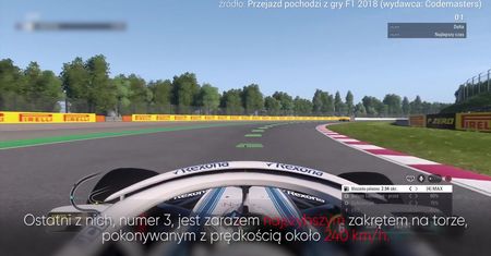 Formuła 1: Tak wygląda jedno okrążenie toru w Barcelonie. Wyścig już w niedzielę!