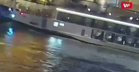Zatonął natychmiast. Zobacz nagranie z katastrofy na Dunaju