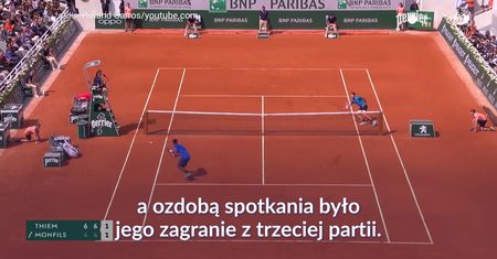 #dziejesiewsporcie: Co za zagranie Austriaka! Brawa bił mu nawet rywal