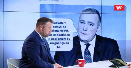 Kontrowersyjny mem Suskiego ze Schetyną. Kierwiński: totalny prymitywizm