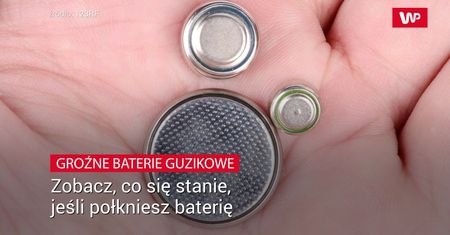 Pokazała zdjęcia, co się dzieje, gdy połkniesz baterię