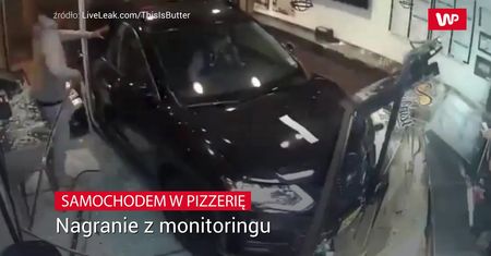 Córka burmistrza sobie nagrabiła. Nagranie monitoringu