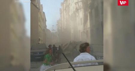 Eksplozja w Wieniu. Nagranie świadka