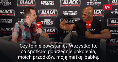 Mike Tyson wybuchł po pytaniu o powstanie warszawskie. "Czy wiem coś o powstaniu? Jestem niewolnikiem"