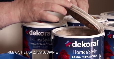 Malowanie ścian to prosty i efektowny "Patent na Remont"!