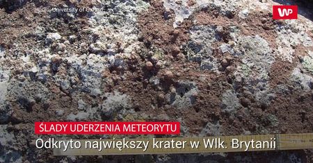 Ślady uderzenia meteorytu