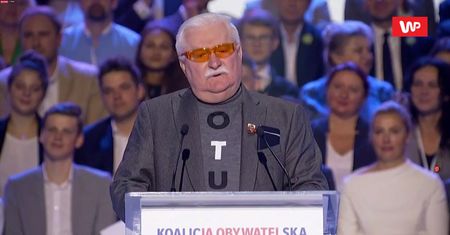 Konwencja KO. Lech Wałęsa o powodach przegranej KO: nie słuchacie mnie