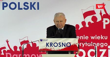 Konwencja PiS w Krośnie. Jarosław Kaczyński: Polska została zrabowana