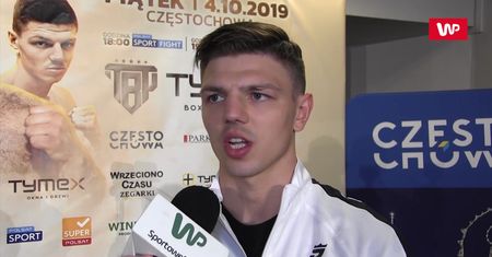 Patryk Szymański przed Tymex Boxing Night 9. "Za rok, dwa, żałowałbym, że podjąłem decyzję o końcu kariery"