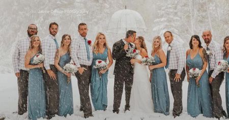 Miała być jesień. Fotograf stanął na wysokości zadania
