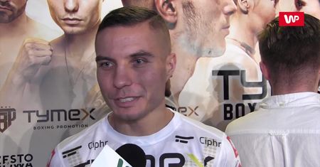 Łukasz Wierzbicki przed Tymex Boxing Night 9. "To będzie jedna z lepszych walk na tej gali"