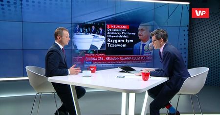"Prowokacja TVP". Sławomir Neumann nagrany. Nitras komentuje