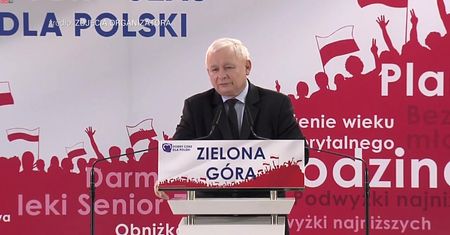 Zielona Góra. Jarosław Kaczyński na konwencji PiS: Musimy zachować swoją tożsamość