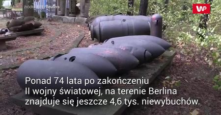 Tony niewybuchów w stolicy Niemiec