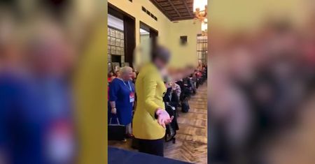TYLKO NA PUDELKU: Była partnerka Roberta Śmigielskiego wyproszona z sali (WIDEO)